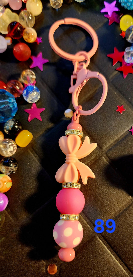 Beaded Keychain #89