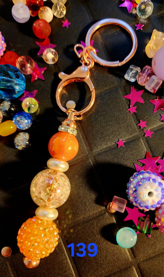 Beaded Keyring #139