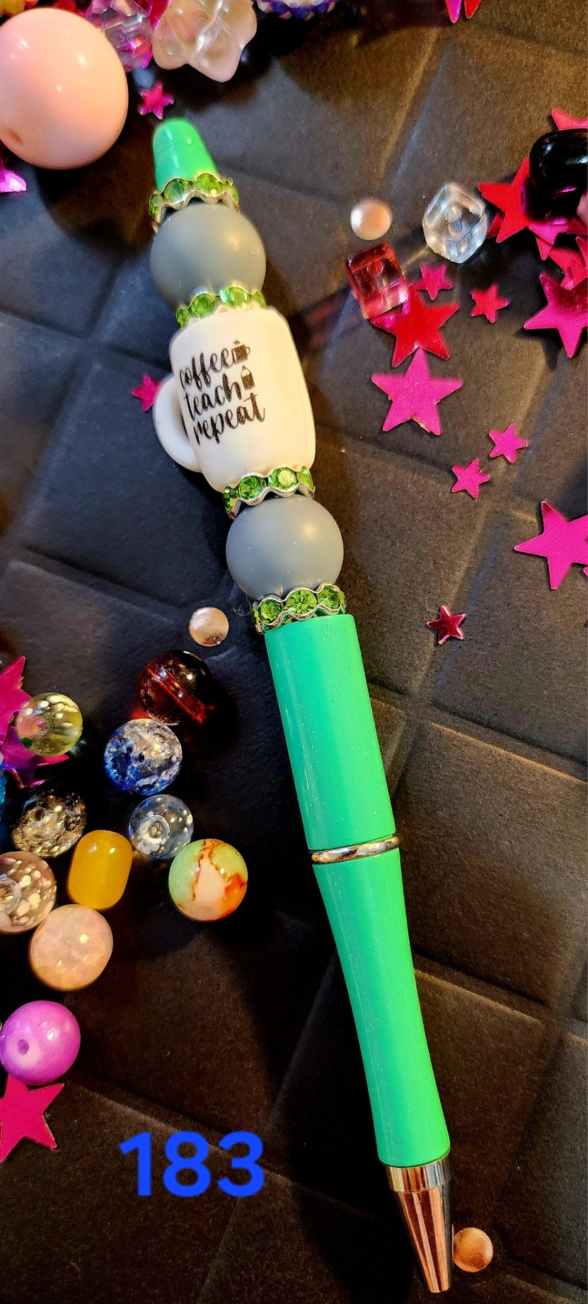 Beaded Pen #183