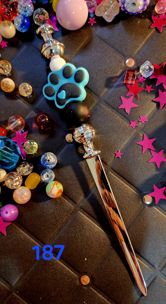 Beaded Letter Opener #187