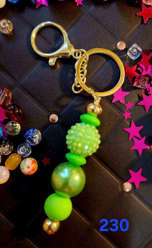 Beaded Keychain #230
