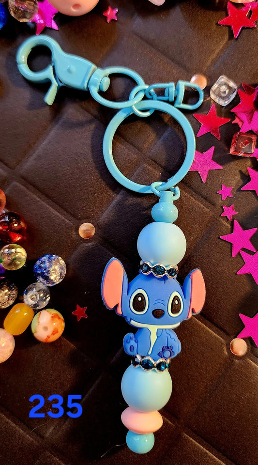 Beaded Keychain #235