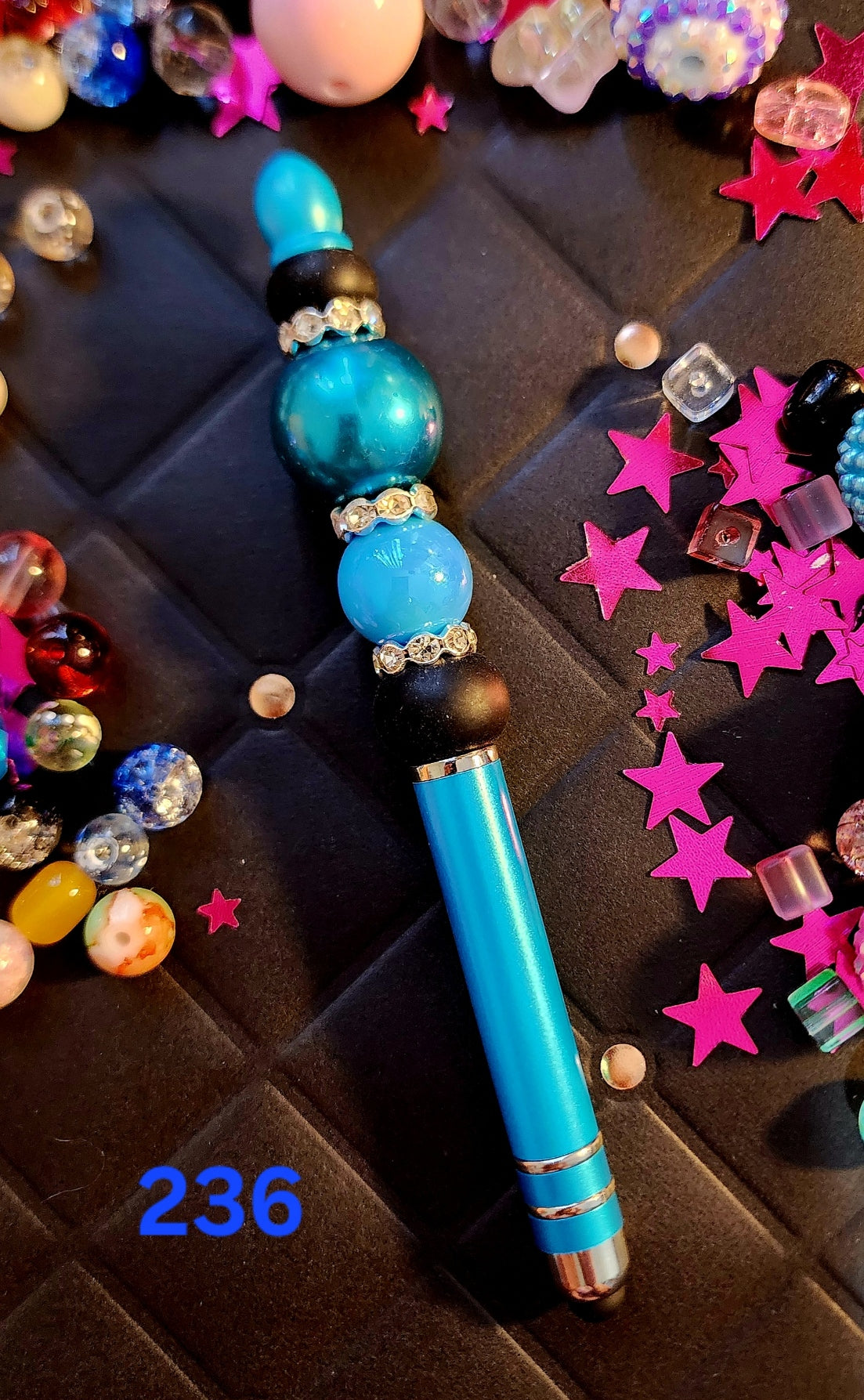 Beaded Pen/Stylus #236