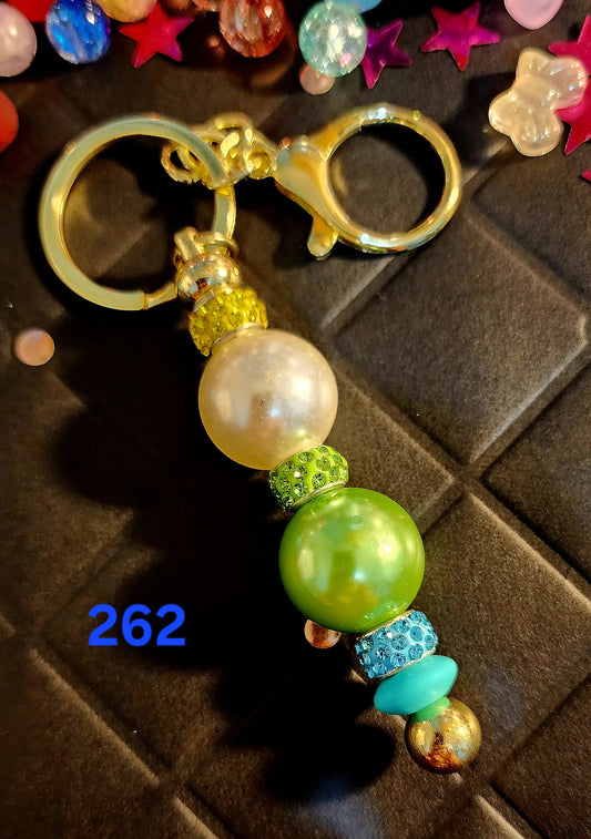 Beaded Keychain #262