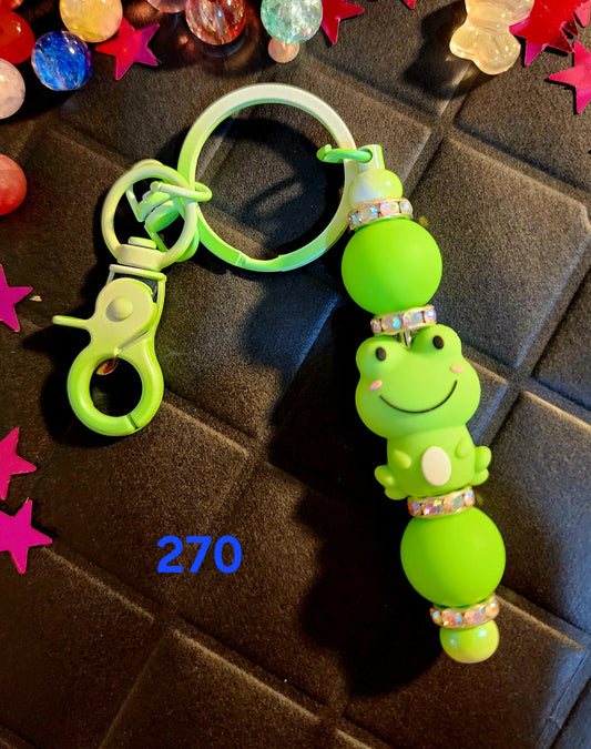 Beaded Keychain #270