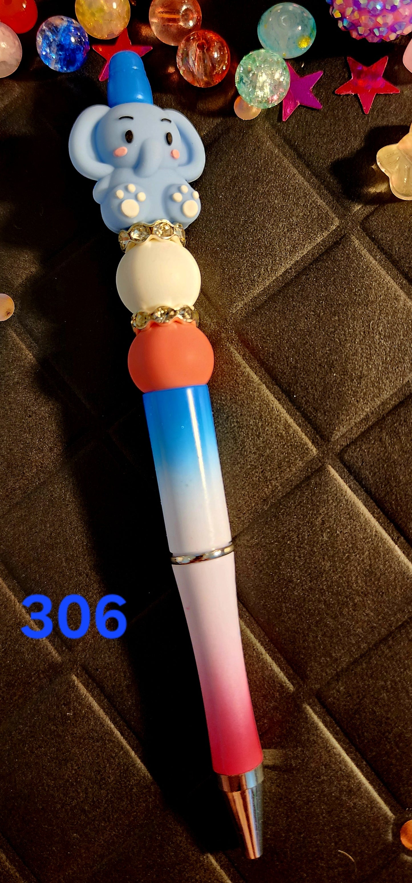 Beaded Pen #306