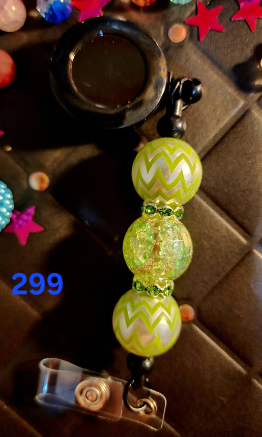 Beaded Keychain #299