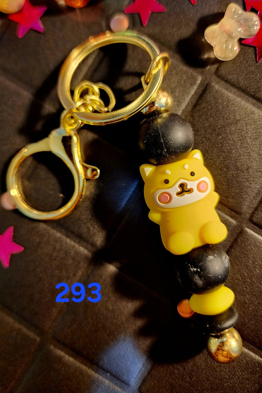 Beaded Keychain #293