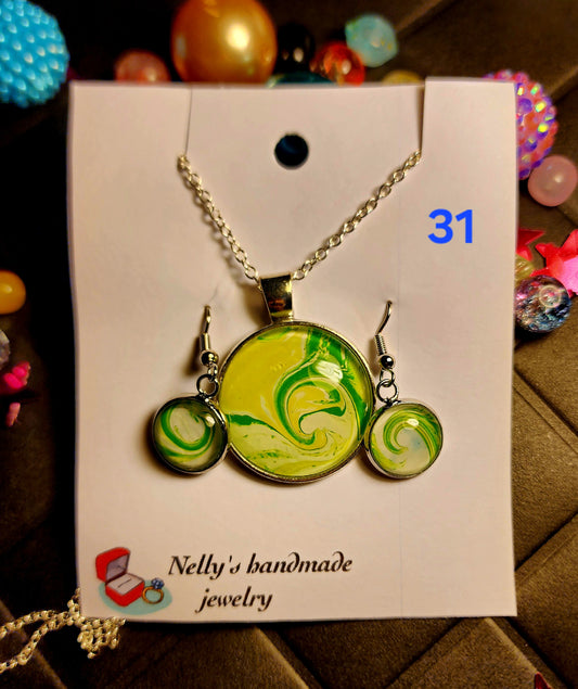 Earrings and Necklace #31