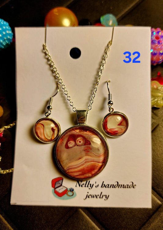 Earrings and Necklace #32
