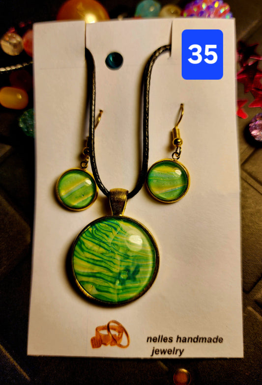 Earrings and Necklace #35