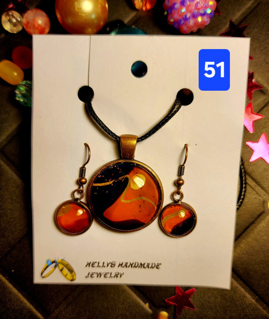 Earrings and Necklace #51