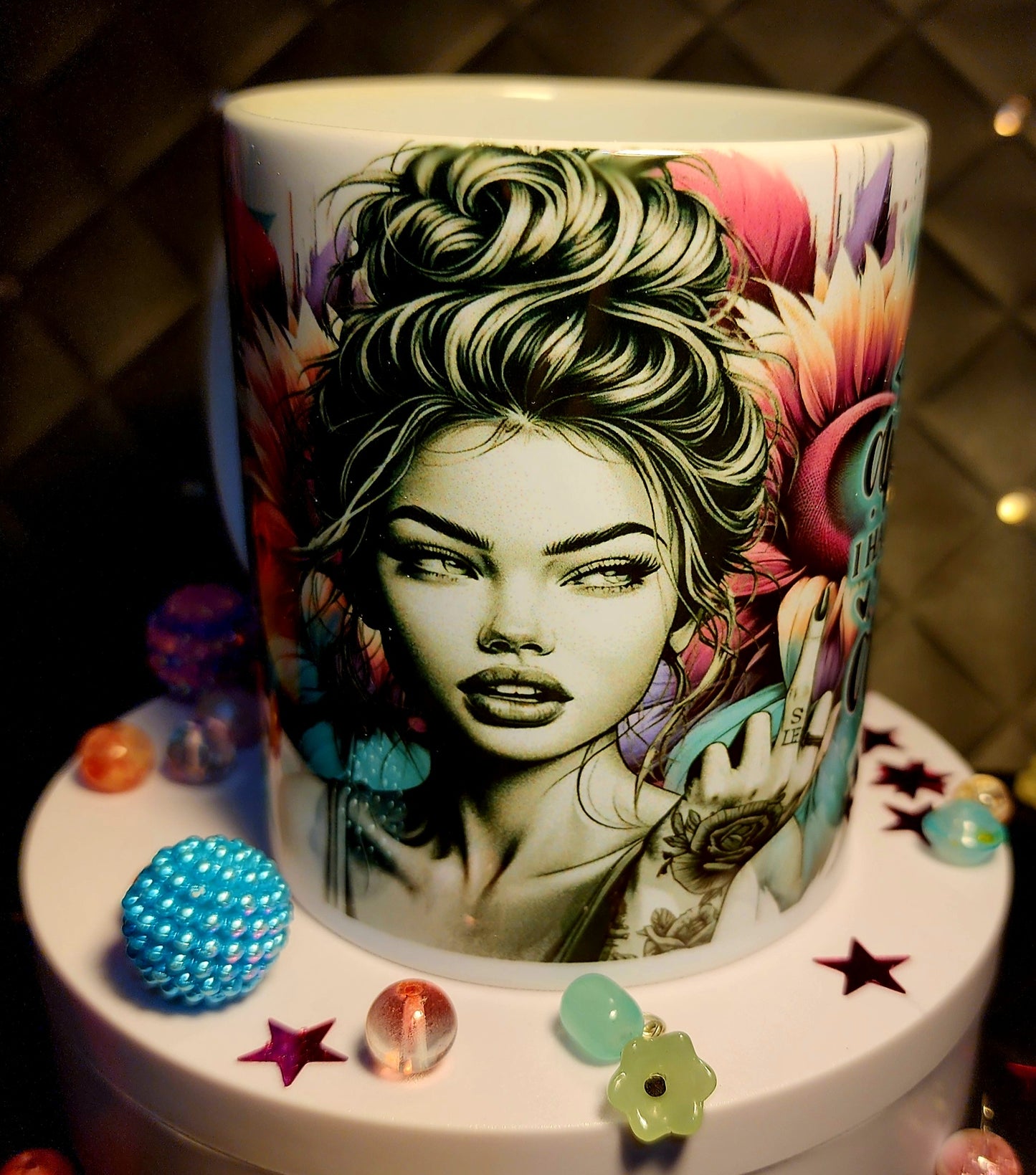 COFFEE MUG - Tattoo girl